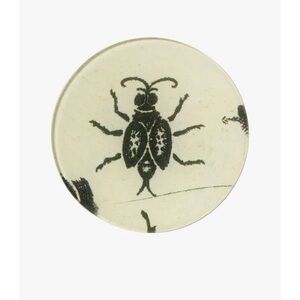 Insect Motif Round Plate